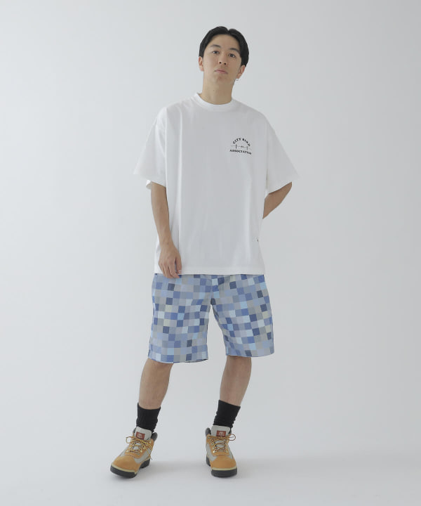 BEAMS JAPAN (BEAMS JAPAN) Color Mosaic Shorts (pants, shorts