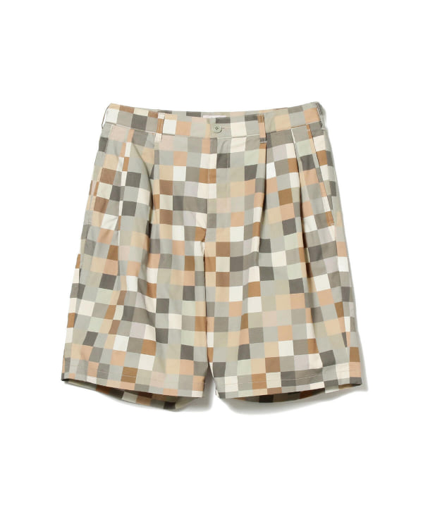 BEAMS JAPAN (BEAMS JAPAN) Color Mosaic Shorts (pants, shorts