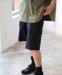 Dickies(R) × BEAMS / 別注 Loose Polyester Cargo Shorts