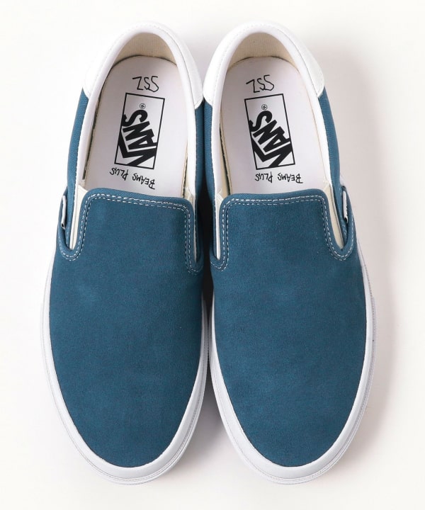 SSZ × BEAMS PLUS × Vans Slip On "Navy"