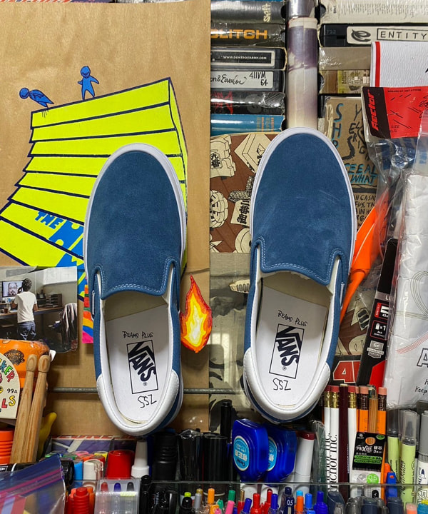 BEAMS PLUS×VANS×ssz SLIP ON 28.5cm - スニーカー