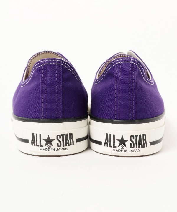 BEAMS(ビームス)CONVERSE / CANVAS ALL STAR JAPAN OX PURPLE BEAMS(ビームス)CONVERSE / CANVAS ALL STAR JAPAN OX PURPLE