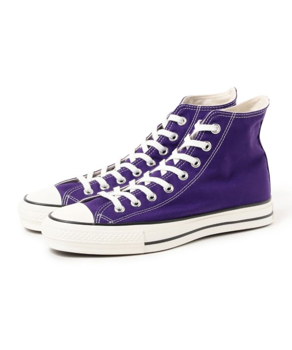 BEAMS（ビームス）CONVERSE / CANVAS ALL STAR J HI PURPLE（シューズ ...