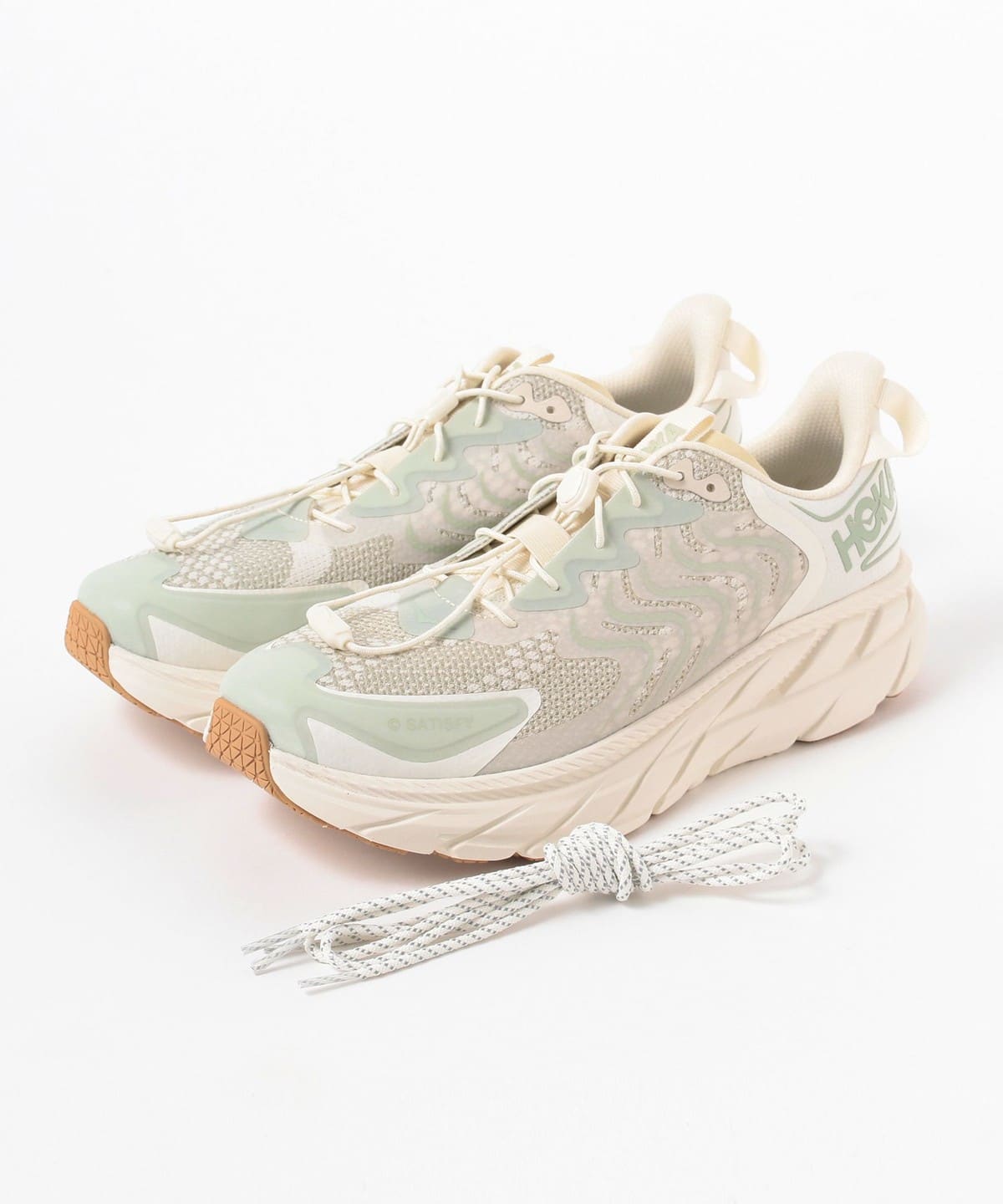 BEAMS HOKA ONE ONE × Satisfy Running / Clifton LS (shoes BEAMS ...