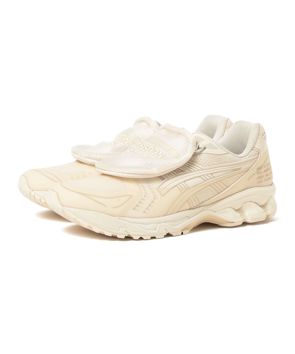 'ASICS �A�V�b�N�X × Limited Edt × SBTG / GEL-KAYANO 14 'Monsoon Patrol' �V���[�Y MEN CREAM/CREAM 29'