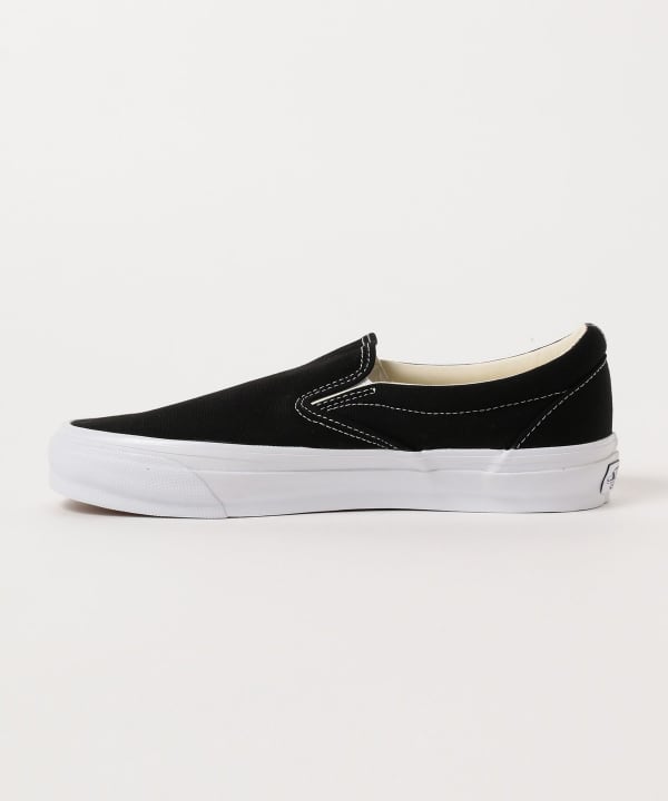 BEAMS（ビームス）VANS / SLIP-ON REISSUE 98 LX BLACK / WHITE