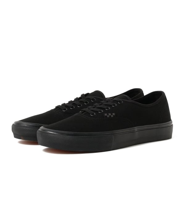 Authentic vans hotsell black black