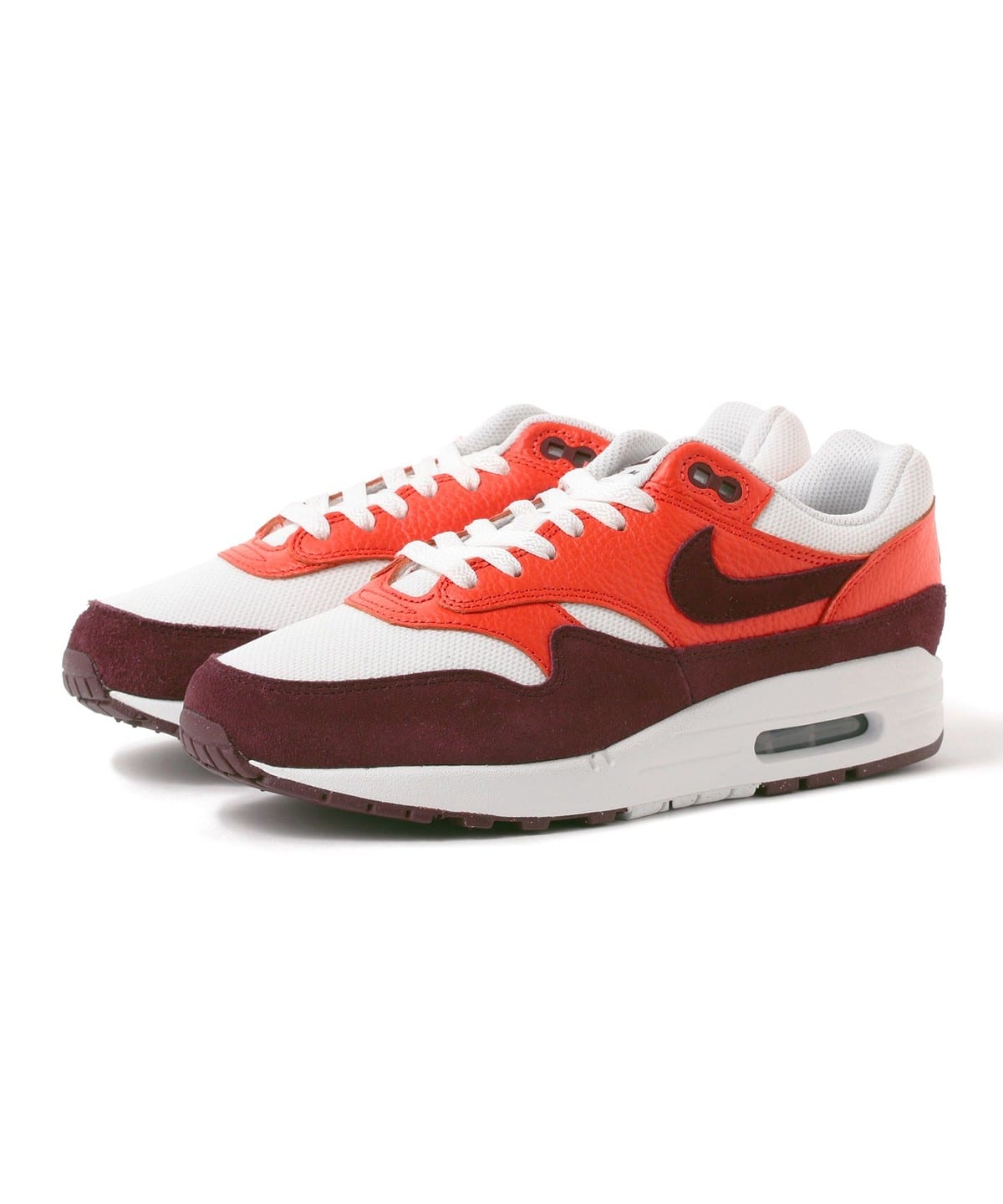 BEAMS（ビームス）NIKE / Air Max 1 Summit White/Burgundy Crush ...