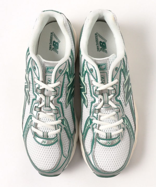 BEAMS GOLF スニーカー ホワイト/グリーン BEAMS（ビームス）New Balance / 740 GR2（シューズ スニーカー