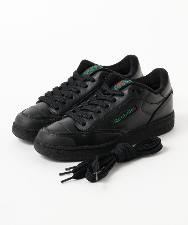 BEAMS（ビームス）Reebok × BEAMS / 別注 CLUB C BULC BLACK（シューズ ...