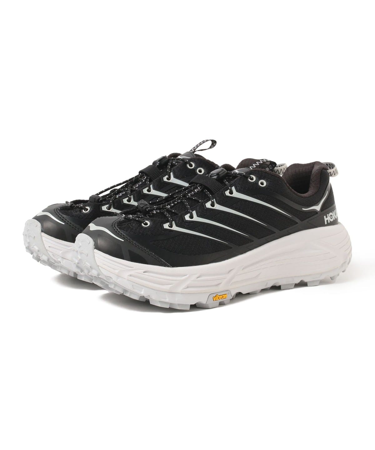 HOKA / MAFATE THREE 2 シューズ MEN BLACK/COSMIC GREY 26 HOKA / MAFATE THREE 2 シューズ MEN BLACK/COSMIC GREY 26