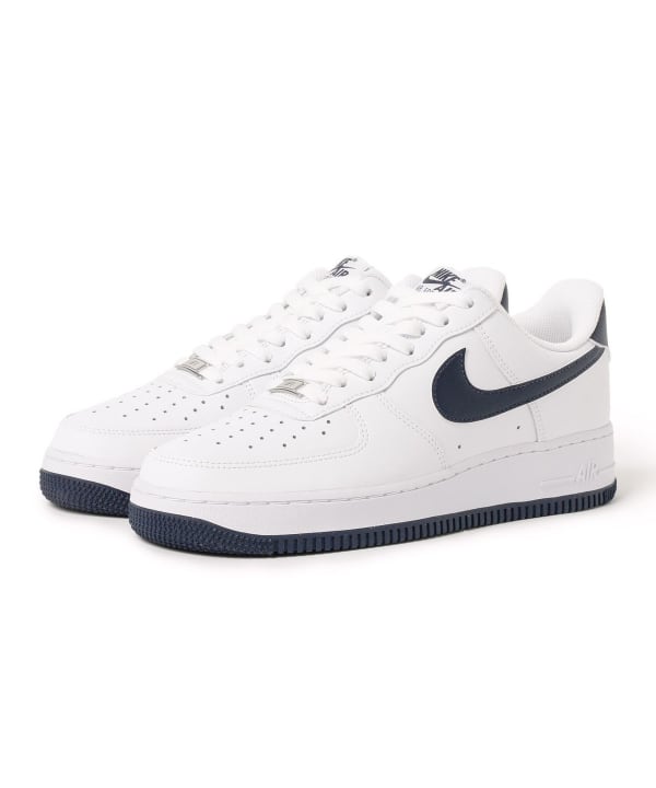 BEAMS（ビームス）NIKE / Air Force 1 '07 WHITE/MIDNIGHT NAVY/WHITE（シューズ スニーカー ）通販｜BEAMS