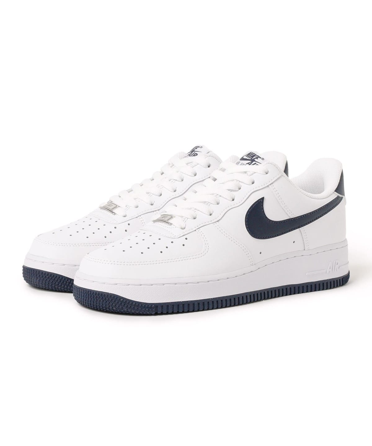 BEAMS（ビームス）【10/24新規値下げ】NIKE / Air Force 1 '07 WHITE/MIDNIGHT  NAVY/WHITE（シューズ スニーカー）通販｜BEAMS