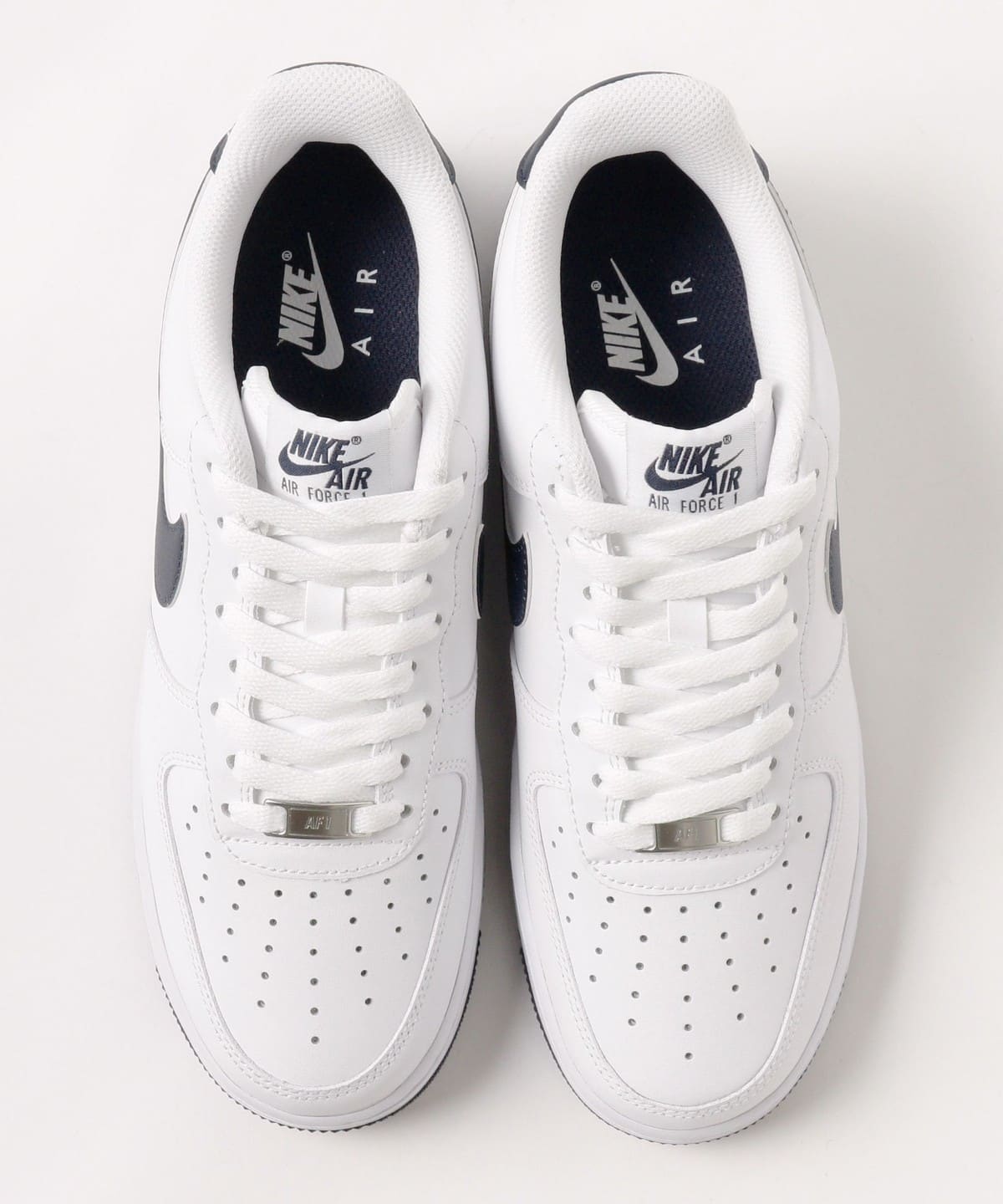 BEAMS（ビームス）NIKE / Air Force 1 '07 WHITE/MIDNIGHT NAVY/WHITE（シューズ スニーカー）通販｜ BEAMS