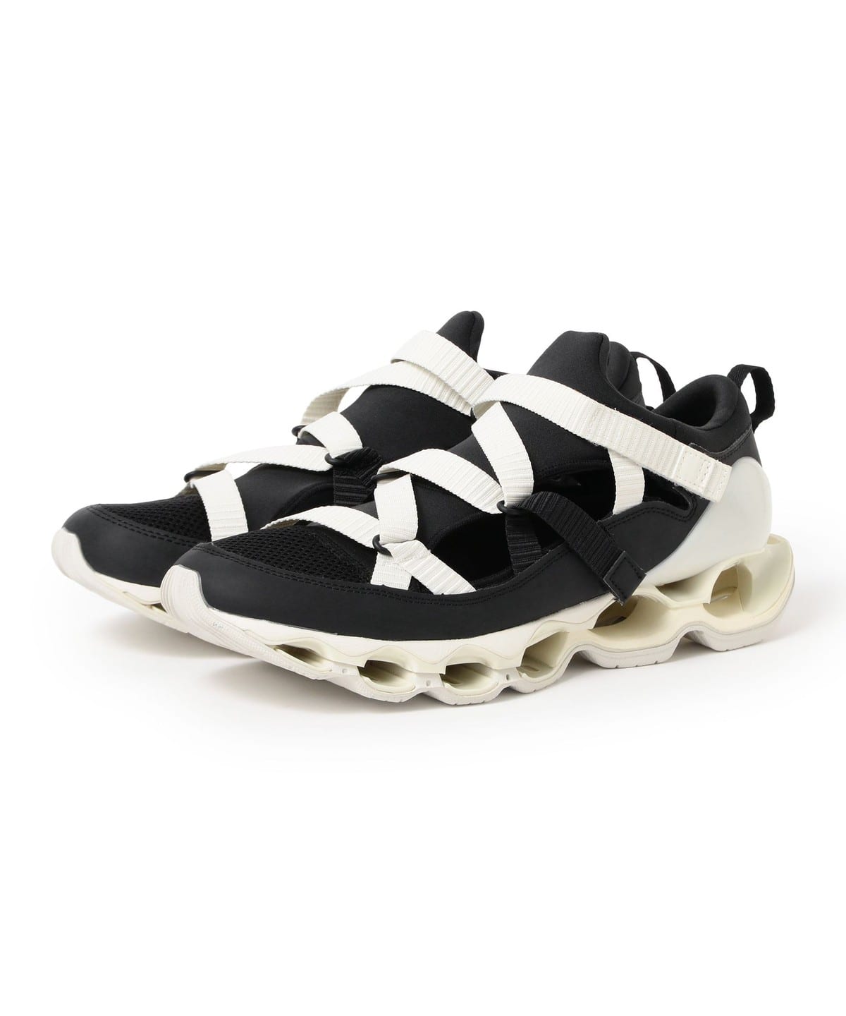 MIZUNO �~�Y�m / WAVE PROPHECY STRAP �V���[�Y MEN BLACK/WHITE 29