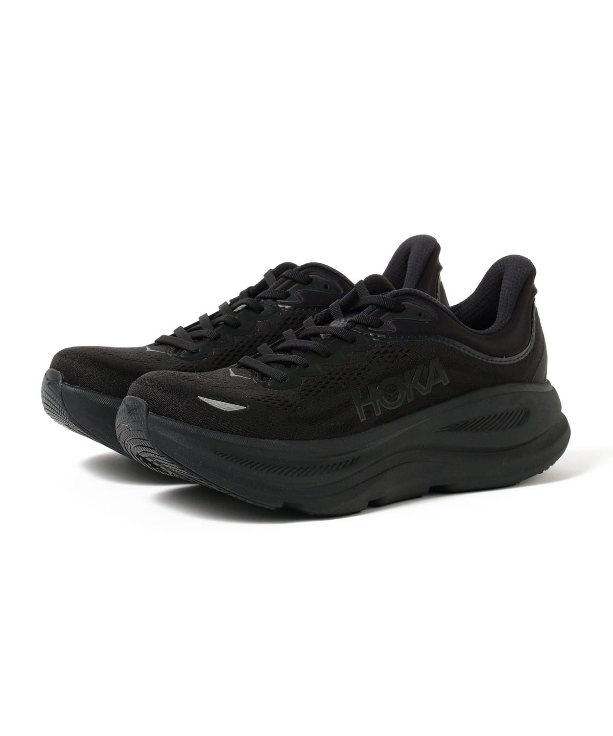 HOKA / BONDI 9 BBLC シューズ MEN BLACK/BLACK 26 HOKA / BONDI 9 BBLC シューズ MEN BLACK/BLACK 26