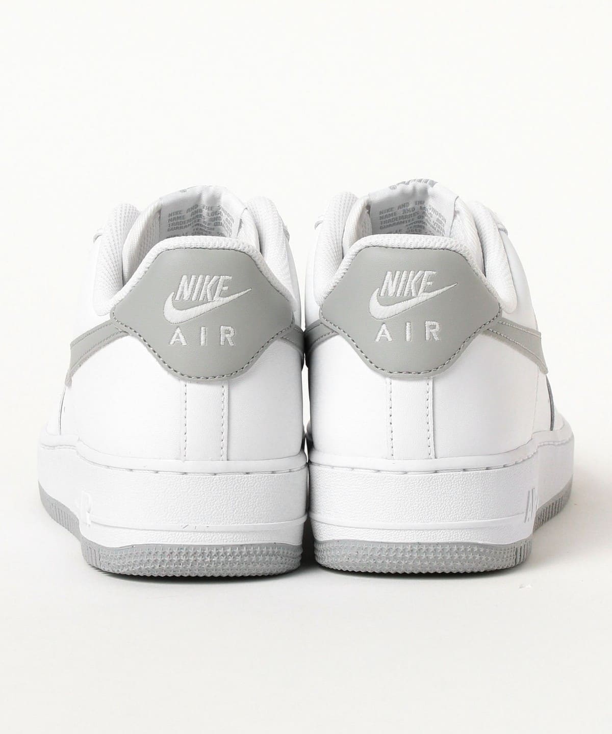 BEAMS（ビームス）NIKE / Air Force 1 '07 WHITE /LIGHT SMOKE GREY