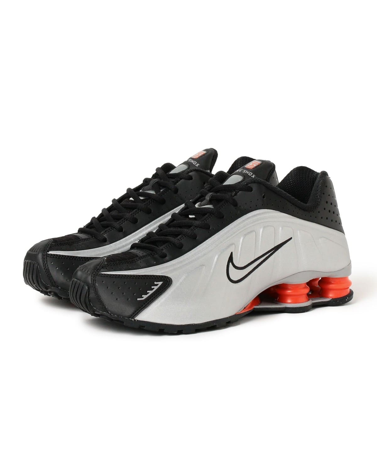 NIKE ナイキ / Shox R4 シューズ MEN MTLC SLVR/MTLC SLVR 28 NIKE ナイキ / Shox R4 シューズ MEN MTLC SLVR/MTLC SLVR 28