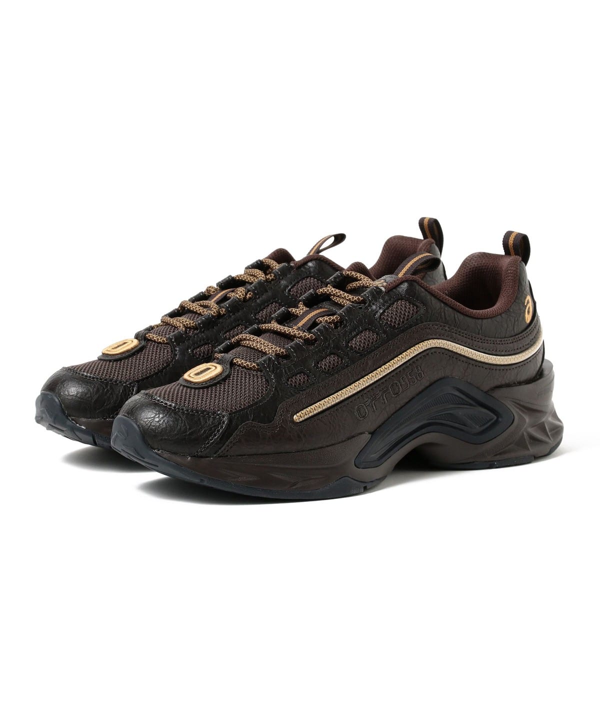 ASICS アシックス × OTTO 958 / PROTOBLAST-CMLVIII シューズ MEN DARK BROWN/PURE GOLD 27.5 ASICS アシックス × OTTO 958 / PROTOBLAST-CMLVIII シューズ MEN DARK BROWN/PURE GOLD 27.5