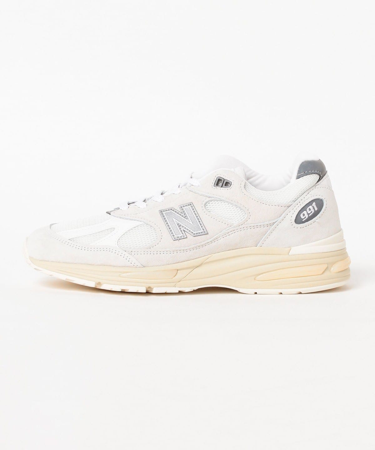 BEAMS（ビームス）New Balance / Made in UK 991v2 WHITE（シューズ 