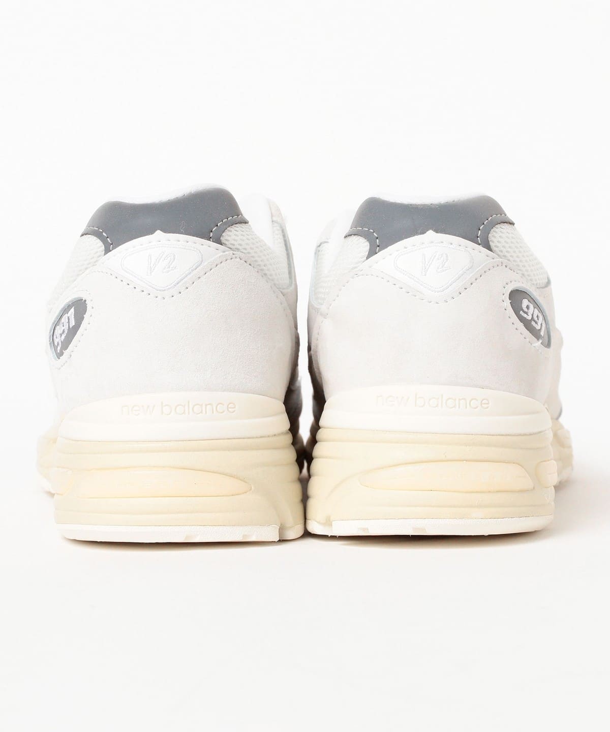BEAMS（ビームス）New Balance / Made in UK 991v2 WHITE（シューズ 