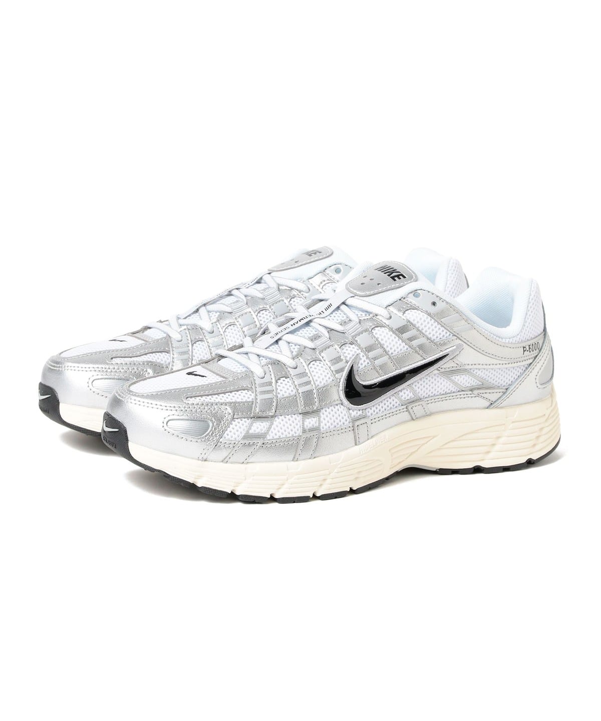 NIKE ナイキ / P-6000 シューズ MEN WHITE/BLACK-METALLIC SIV 26.5 NIKE ナイキ / P-6000 シューズ MEN WHITE/BLACK-METALLIC SIV 26.5