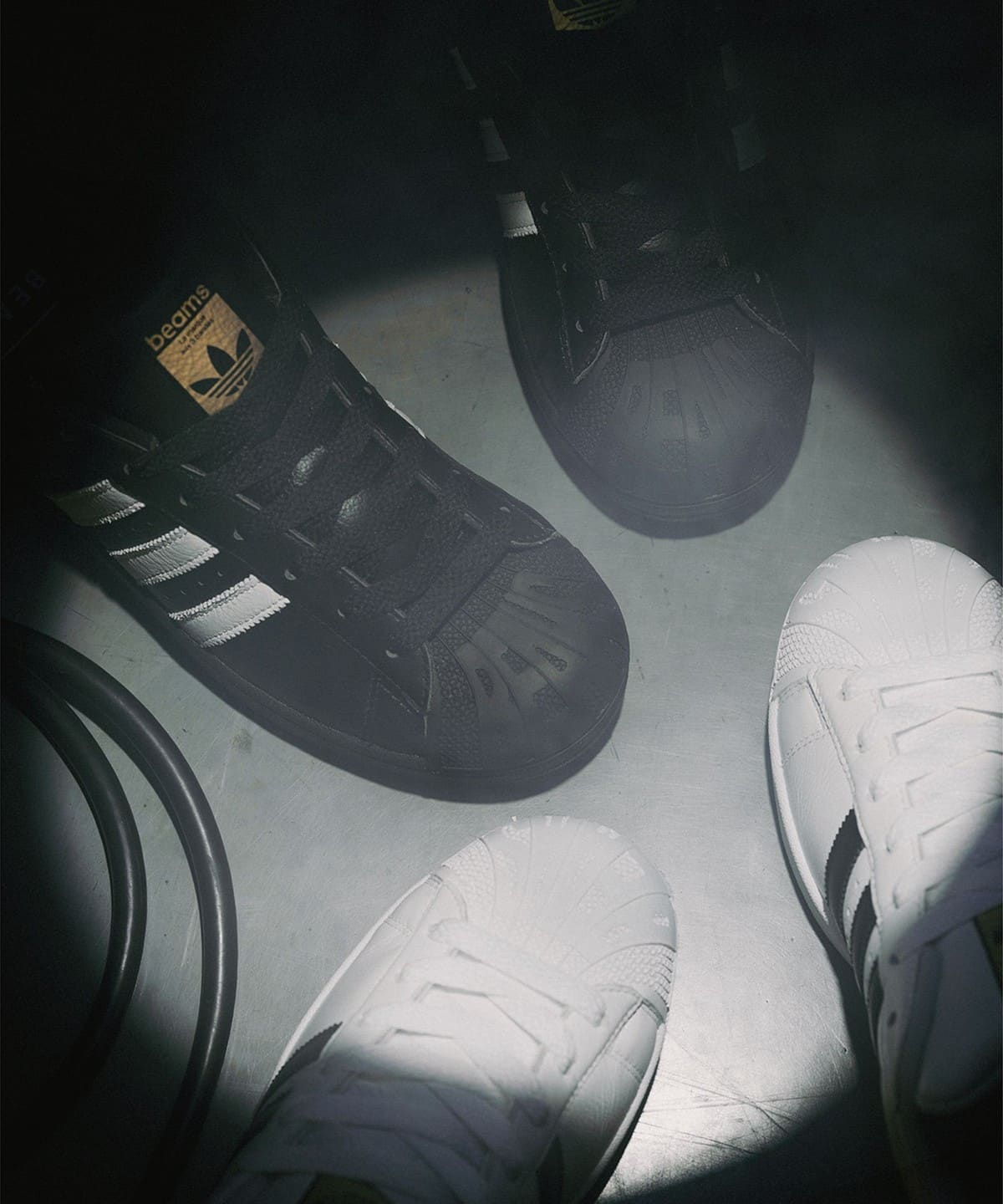 BEAMS（ビームス）【別注】adidas / SUPERSTAR II BLACK（シューズ