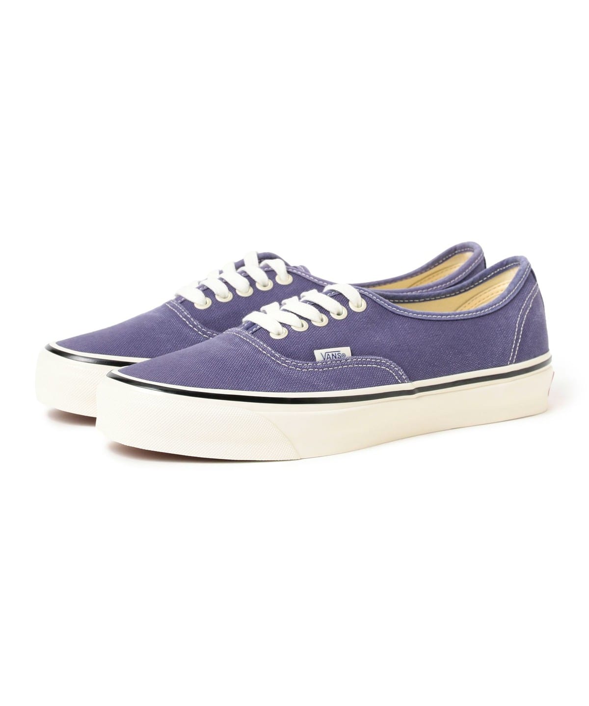 BEAMS 青 キャンバス スニーカー BEAMS（ビームス）VANS / PREMIUM オーセンティック ダック
