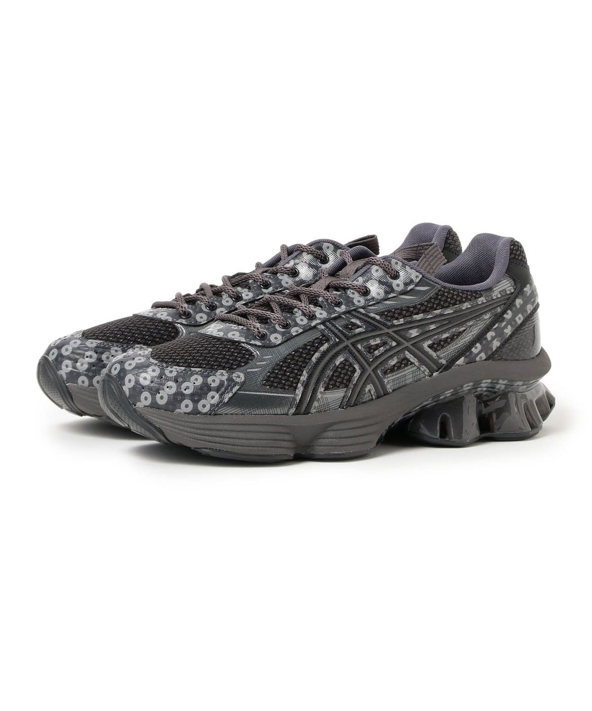 ASICS �A�V�b�N�X / US7-S GEL-KINETIC FLUENT �V���[�Y MEN OBSIDIAN GREY/GRAPHITE 27