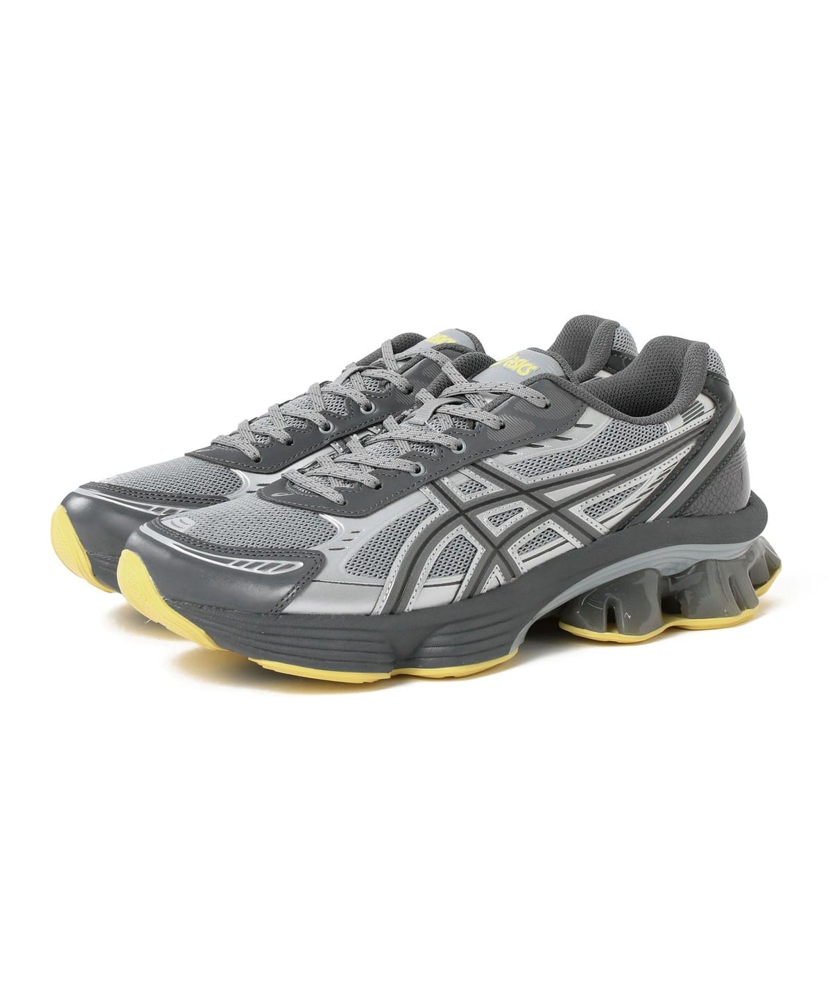 ASICS �A�V�b�N�X / GEL-KINETIC FLUENT �V���[�Y MEN GRAVEL/CARBON 27