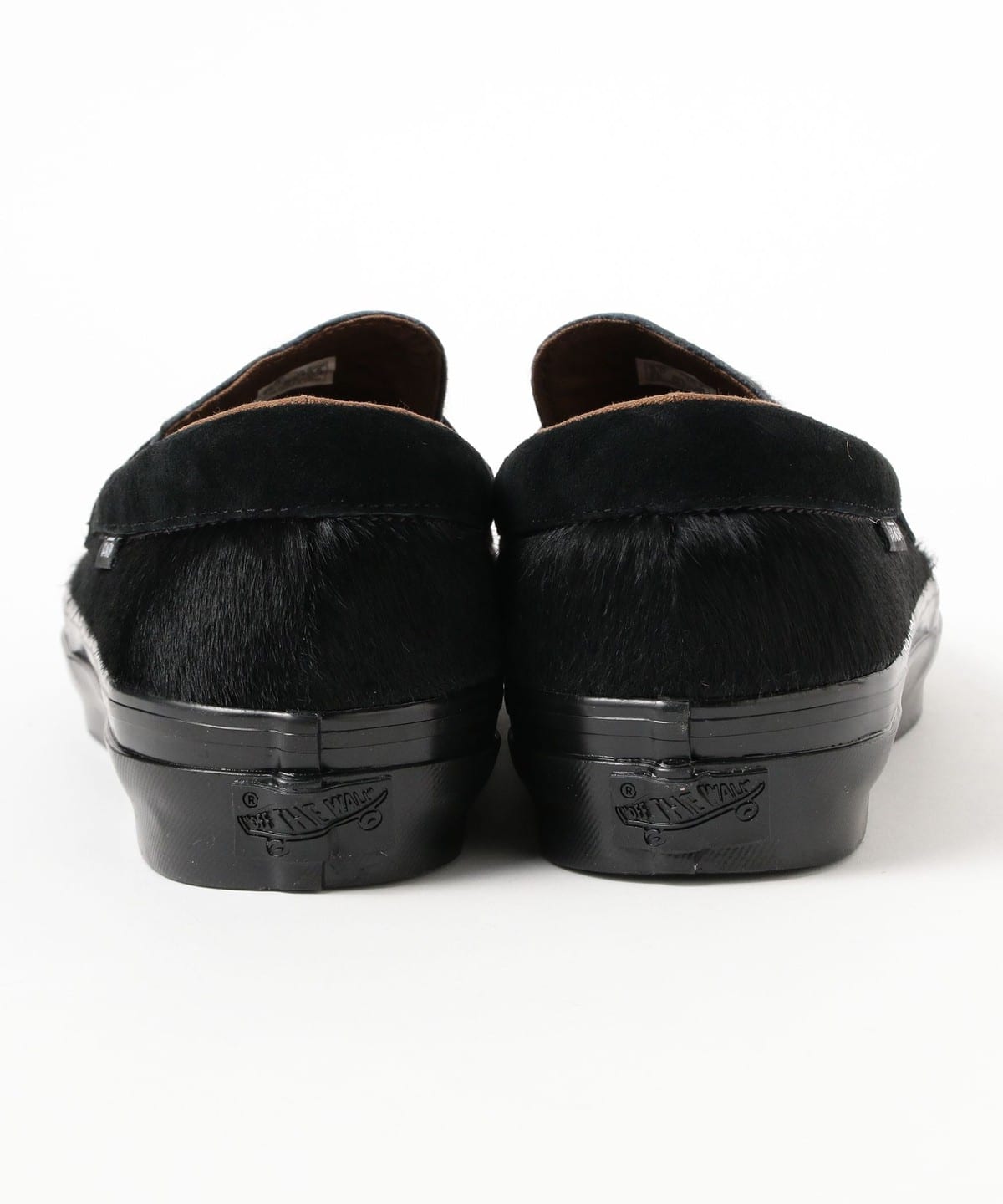 ヴィーナスカーブ M〜Lサイズ 黒 VANS LOAFER 53 LEATHER BLACK/MARSHMALLOW - FIVESTAR