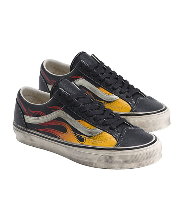 VANS / VANS PREMIUM OLD SKOOL 36 FLAME “BLACK”
