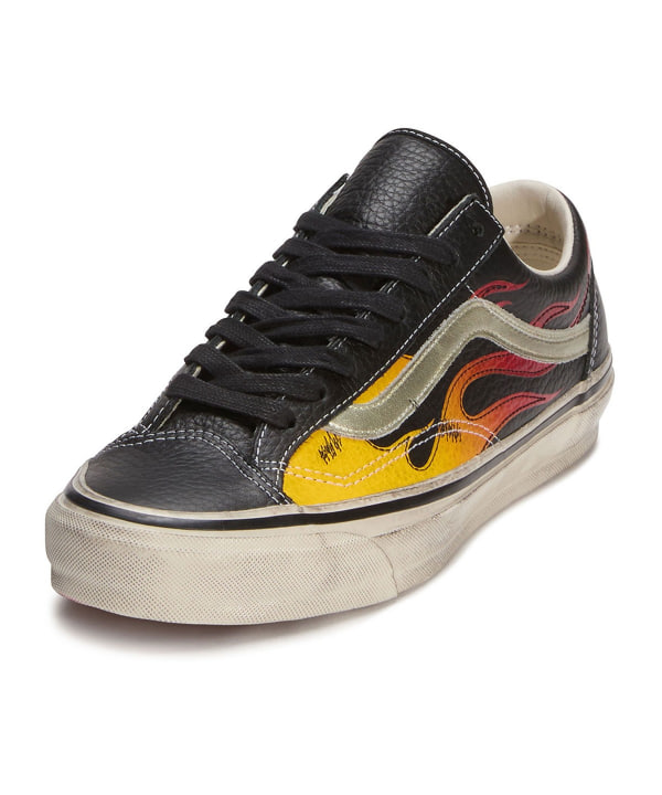 VANS / VANS PREMIUM OLD SKOOL 36 FLAME “BLACK”