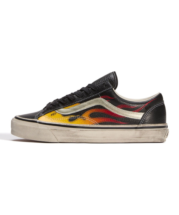 VANS / VANS PREMIUM OLD SKOOL 36 FLAME “BLACK”