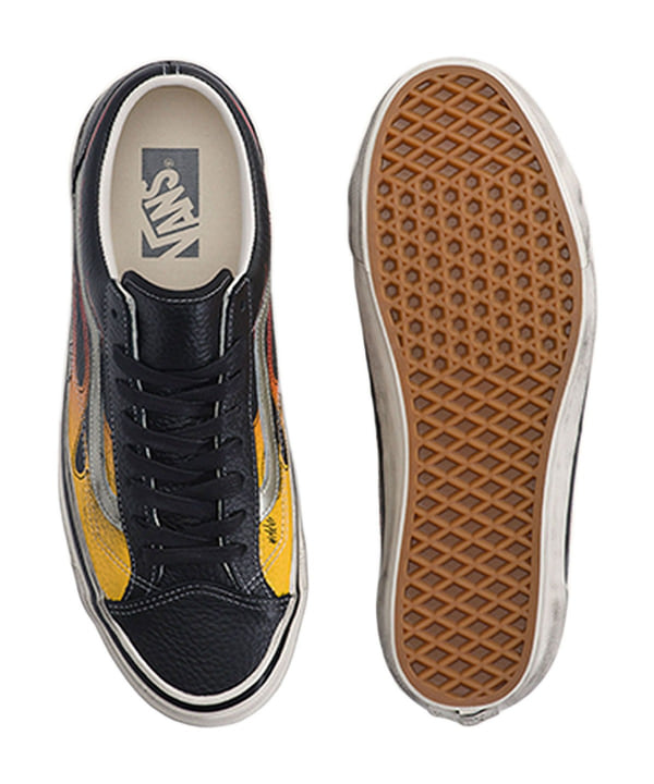VANS / VANS PREMIUM OLD SKOOL 36 FLAME “BLACK”