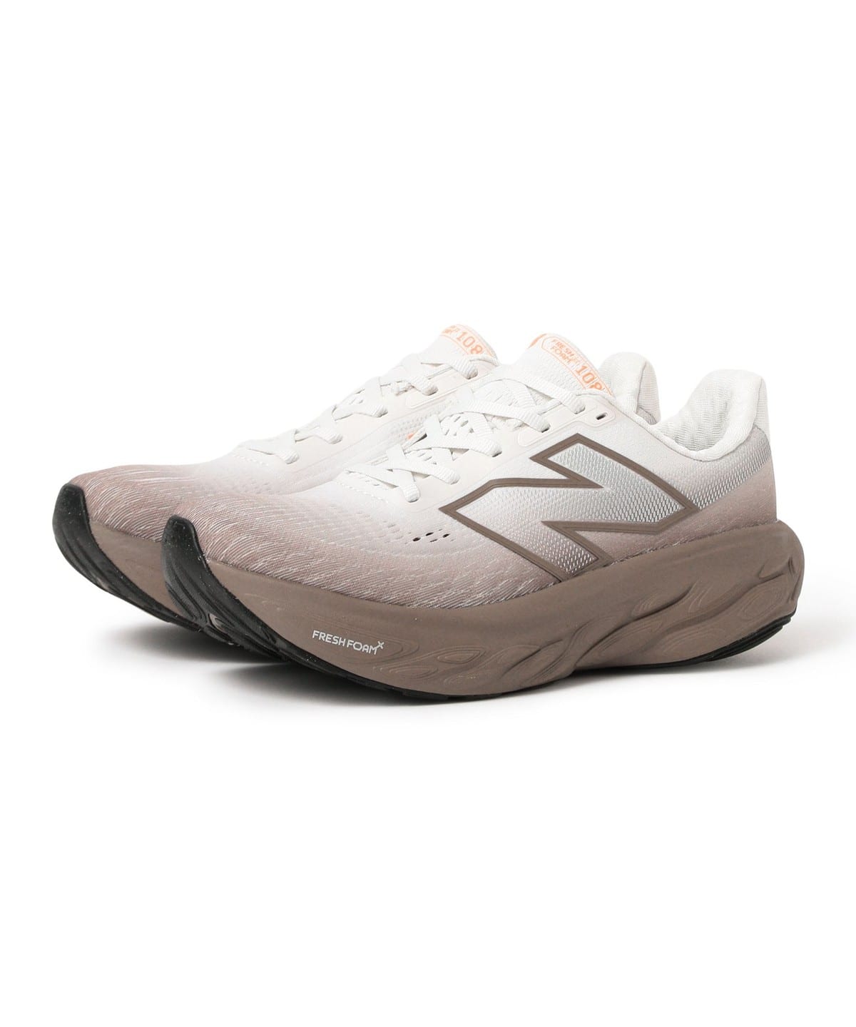 qWomensrNew Balance / Fresh Foam X 1080v14 V[Y MEN GRAY/BROWN 24.5