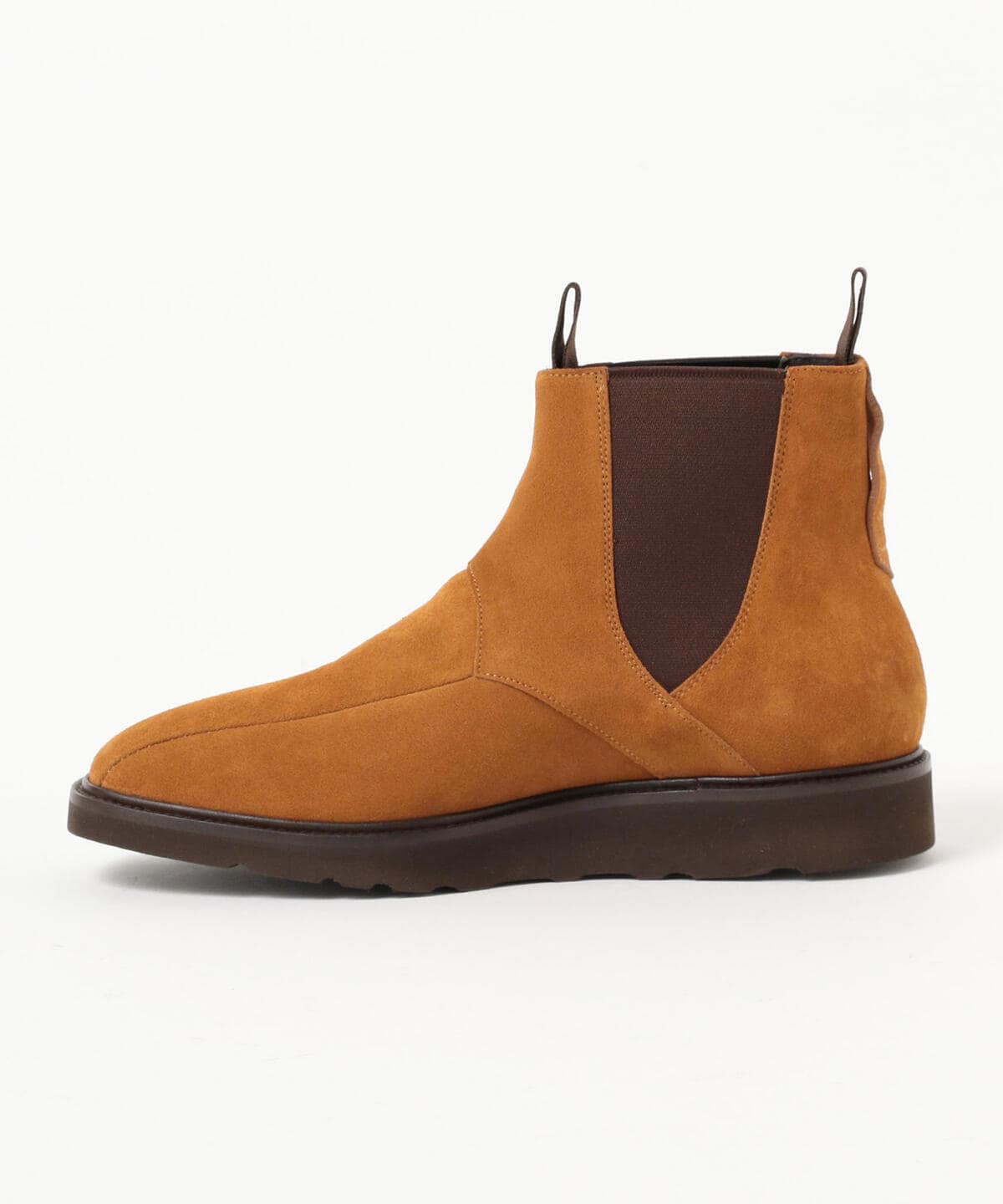 BEAMS（ビームス）NEEDLES / SQUARE TOE CHELSEA BOOT - SUEDE 