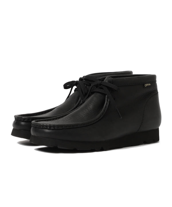 CLARKS × BEAMS GORE-TEX BLACK LEATHER - ブーツ