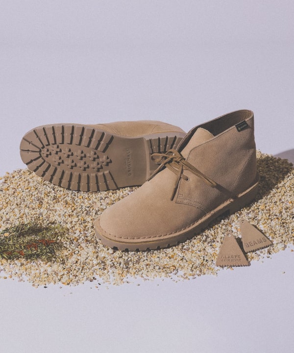 CLARKS クラークス ×BEAMS ビームス DESERT ROCK GORE-TEX デザートロック シューズ サンド サイズUS12 正規品 / 31178