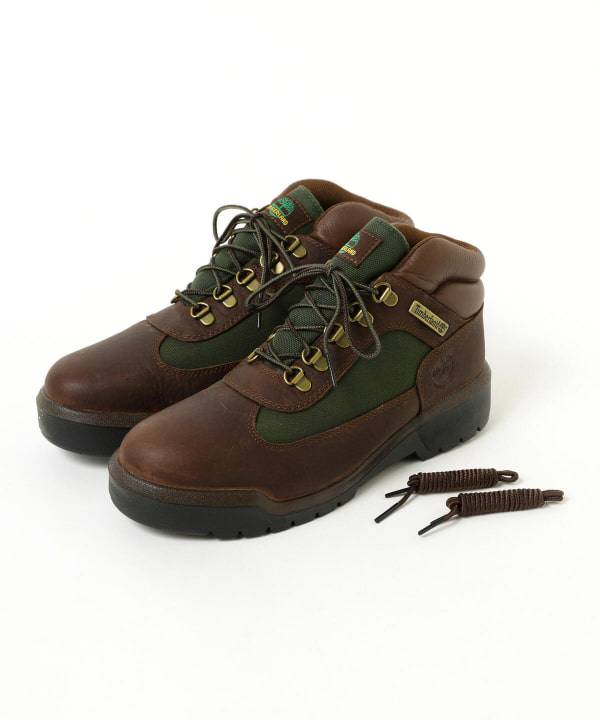Timberland × BEAMS / 別注 FIELD BOOTS スニーカー 靴 メンズ 最上の品質な