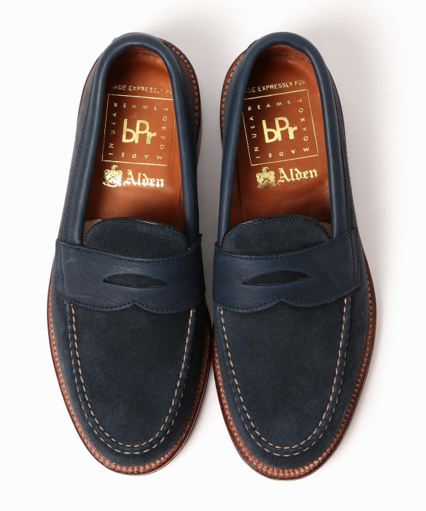 Beams Plus ビームス プラス Alden Beams Plus 別注 Combi Penny Loafers シューズ シューズ 通販 Beams