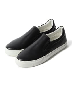 ▲BEAMS / スムースレザー スリッポン スニーカー