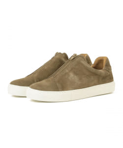 ▲BEAMS / スエード ジップ スリッポン