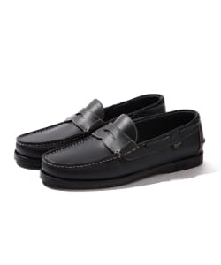 ▲Paraboot × BEAMS / 別注 Corsica ボイルレザー デッキシューズ