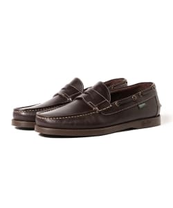 ▲Paraboot × BEAMS / 別注 Corsica ボイルレザー デッキシューズ