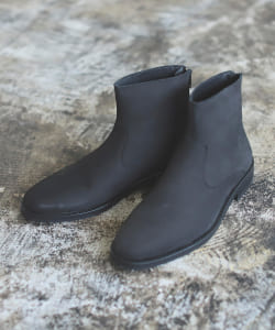 ▲BEAMS / ヌバック バックジップ ブーツ