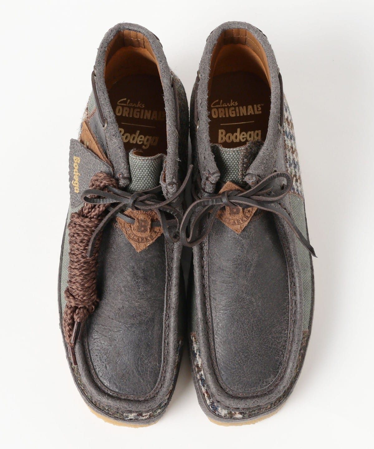 Bodega 別注 Clarks ORIGINALS Wallabee UK8 BEAMS（ビームス）Bodega × Clarks ORIGINALS / Wallabee Boot