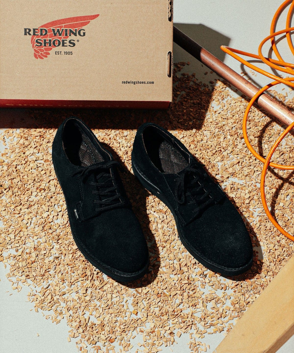 BEAMS（ビームス）RED WING × BEAMS / 別注 Postman Oxford Shoes GORE-TEX（R）（シューズ  レザーシューズ）通販｜BEAMS