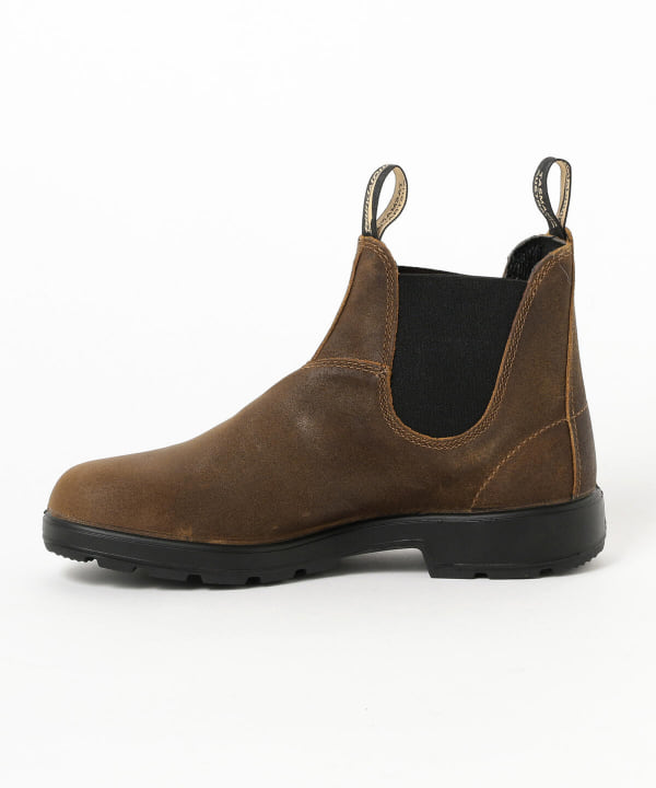 高品質豊富なサイドゴア ブーツ beams スエード 秋冬コーデ ブラックコーデ 靴