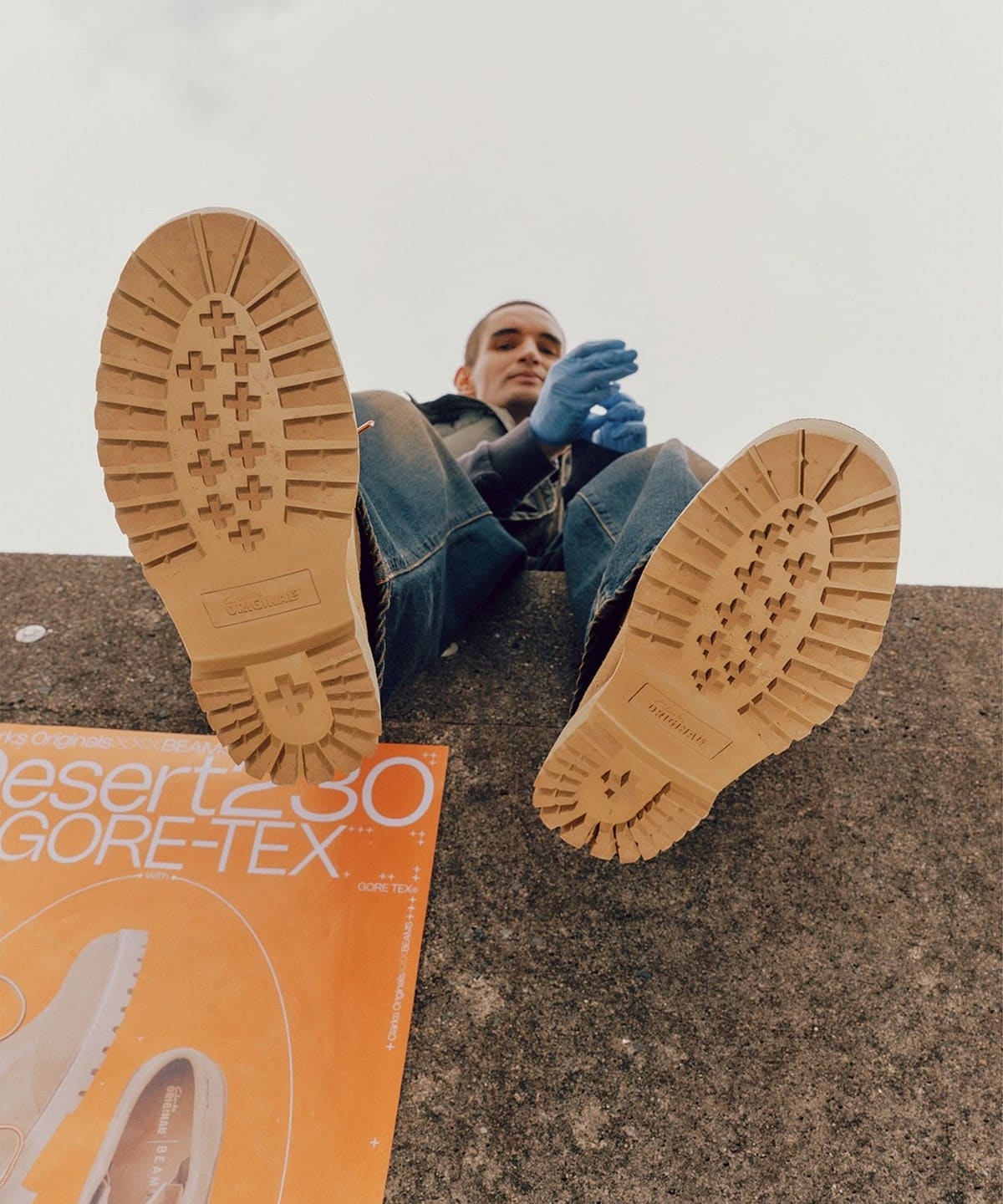 クラークス×ビームス別注 デザートトレック GORE-TEX Alwayth付属 クラークスの新作は、ゴアテックスを搭載した「デザートトレック」の